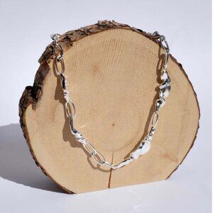 Silver Tidal Necklace from Wolf Circus